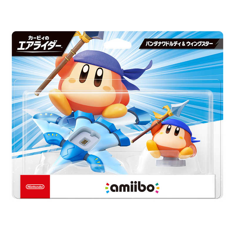 任天堂 Nintendo amiibo バンダナワドルディ&ウィングスター カービィのエアライダーシリーズ NVL-W-CAAB