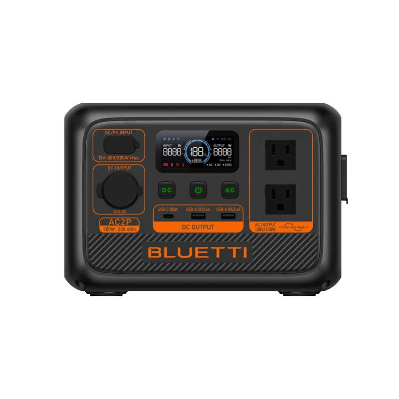 ブルーティ BLUETTI 小型ポータブル電源  230.4Wh 300W AC2P