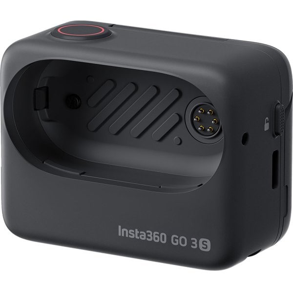 【決算10%オフクーポン対象商品】アクションカメラ「Insta360 GO 3S」アクションポッド単体（ミッドナイト・ブラック）CINSCATA-GO3sk
