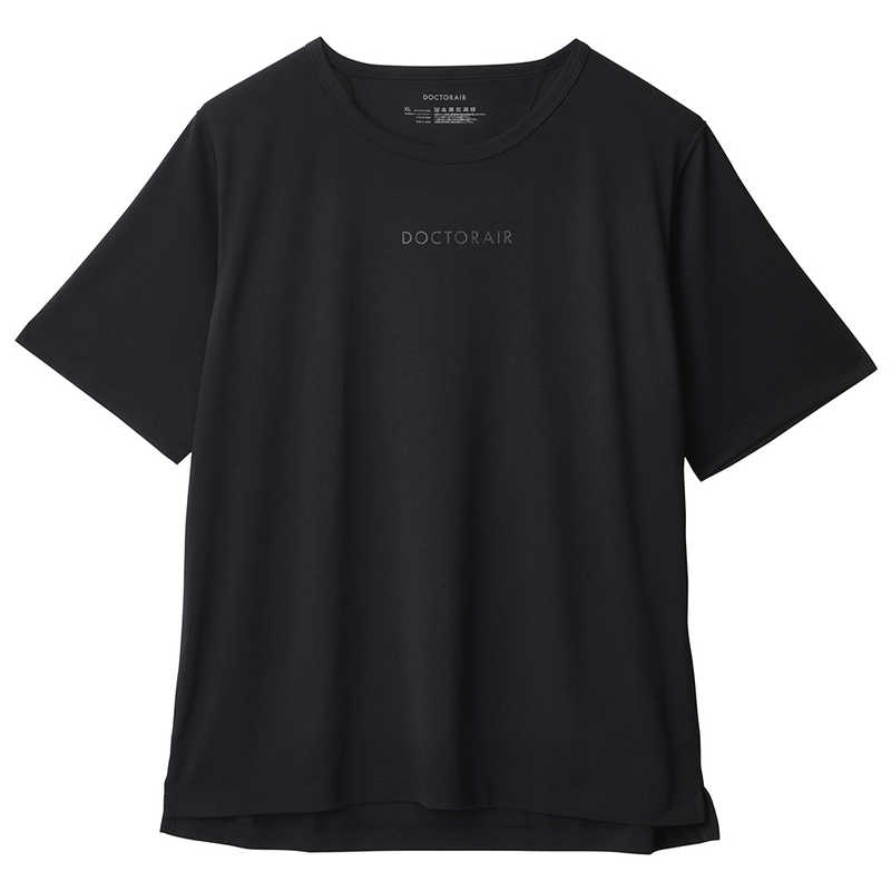 【決算20%オフクーポン対象商品】ドクターエア DOCTORAIR ドクターエア リカバリーTシャツ半袖(XL) RECOVERY T-SHIRT(XL) DOCTORAIR ブラック ARW-01XL