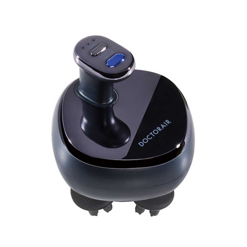 【決算20%オフクーポン対象商品】ドクターエア DOCTORAIR EMSスカルプスパ ルーセントブラック BSC-01BK