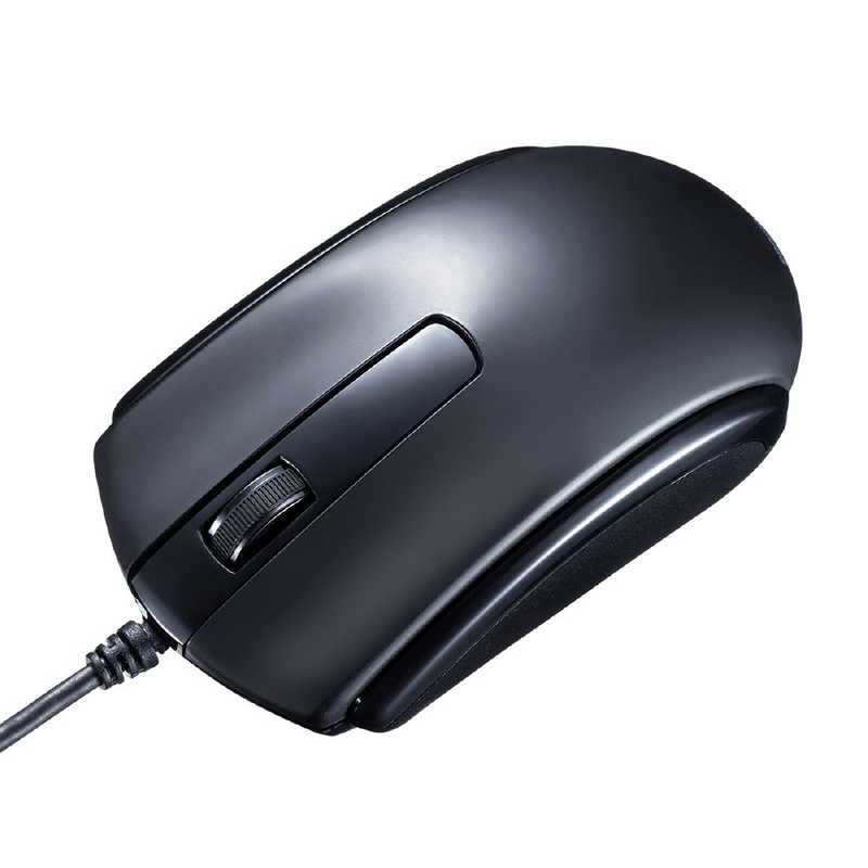 サンワサプライ Sanwa Supply 有線Type-CブルーLEDマウス ブラック MA-BLC158BK