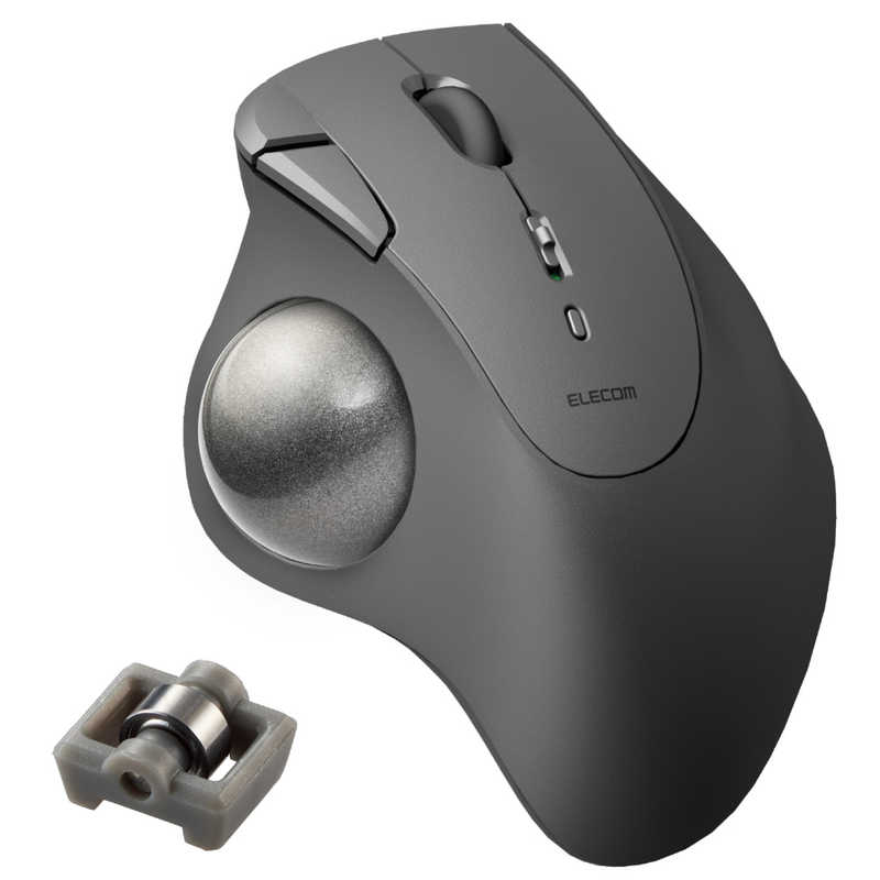 エレコム ELECOM Bluetooth5.0トラックボール　”IST”5ボタン　ベアリングモデル M-IT11BRBK