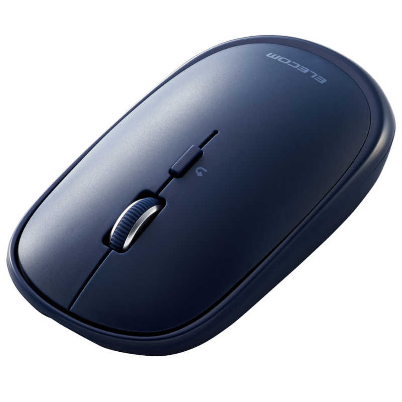 エレコム ELECOM 充電式　Bluetooth4.2薄型マウス　“Slint”4ボタン M-TM15BBBU