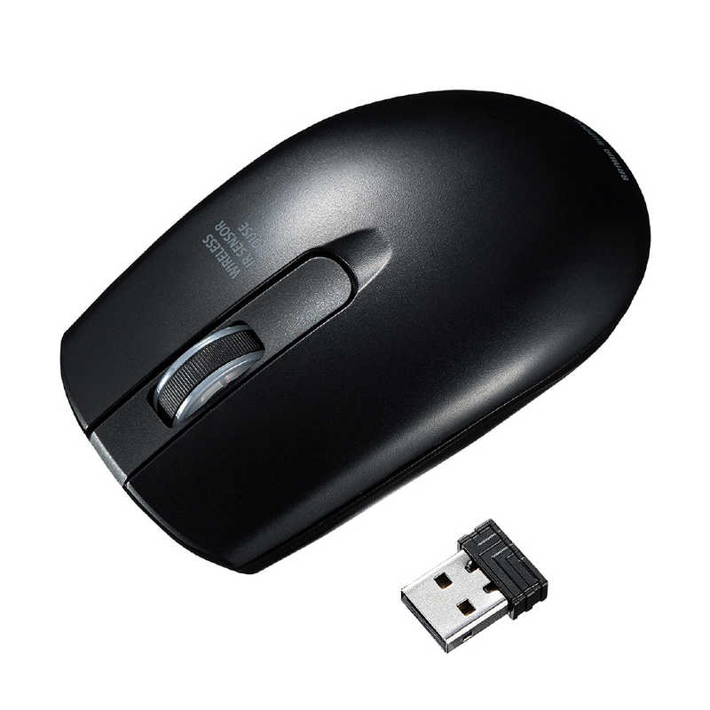 サンワサプライ Sanwa Supply ワイヤレス IR LEDマウス ブラック MA-WIR132BK