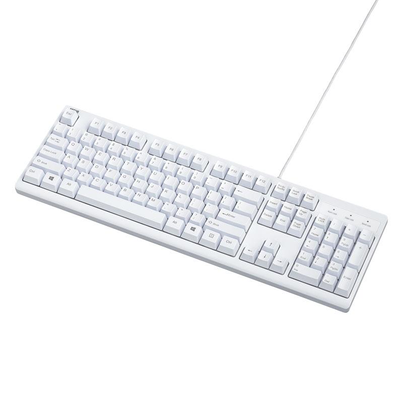 サンワサプライ SANWA SUPPLY 英語USBキーボード ホワイト SKB-E5UW