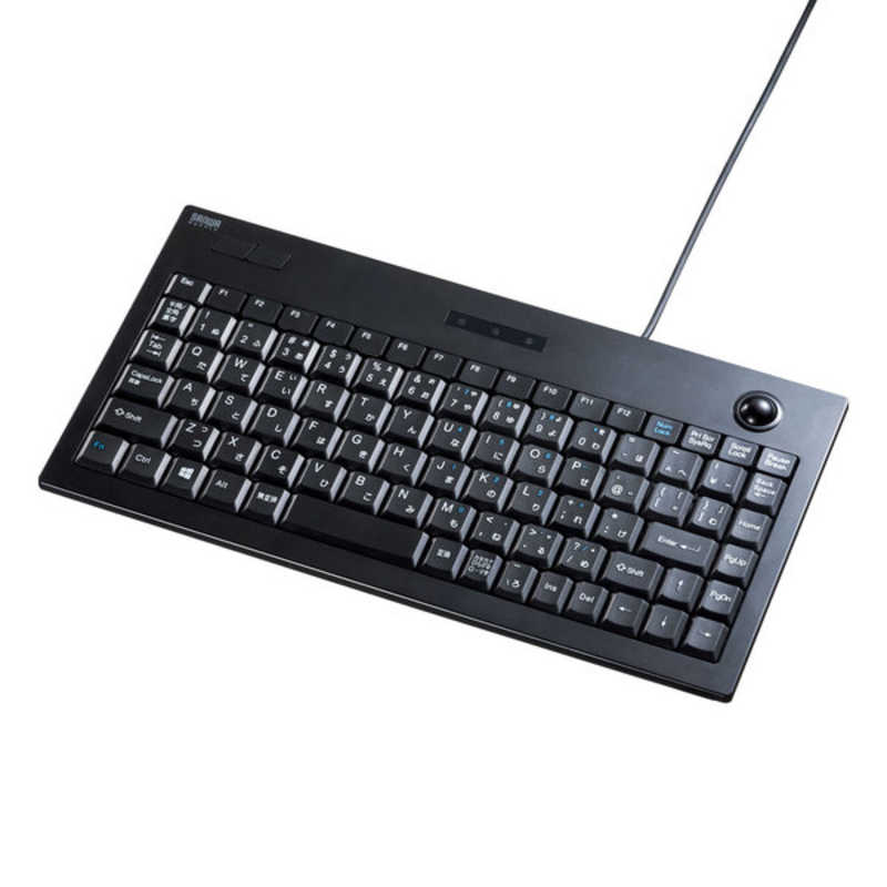 サンワサプライ SANWA SUPPLY トラックボールキーボード SKB-TR03BK