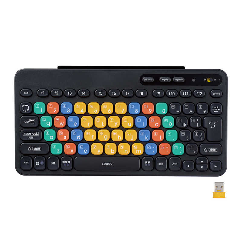 エレコム ELECOM はじめてのキーボード　KEY　PALETTO（無線） TK-FS10DMKBK