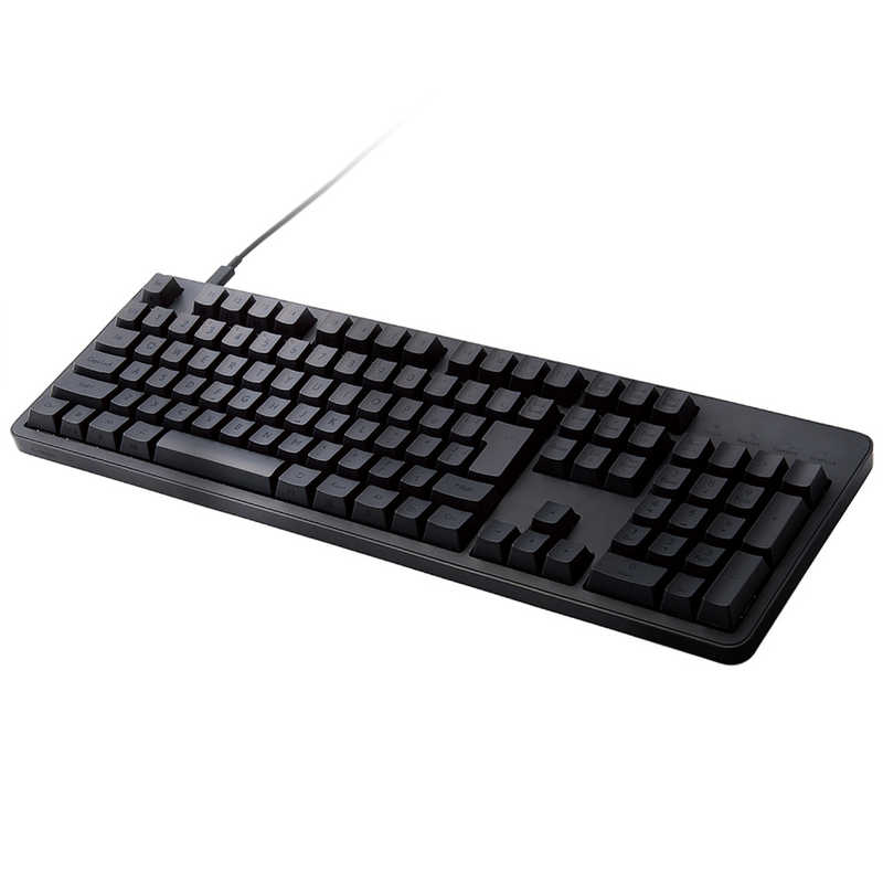 エレコム ELECOM 有線メカニカルフルキーボード TK-MC50UKTBK