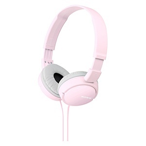 ソニー SONY ノイズキャンセリングヘッドホン 密閉型 折りたたみ式 3.5mmミニプラグ ピンク MDR-ZX110P ソニー