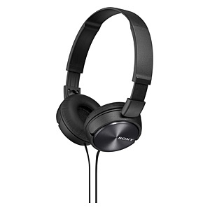 ソニー SONY 密閉型ヘッドホン 折りたたみ式 ブラック MDRZX310B ソニー
