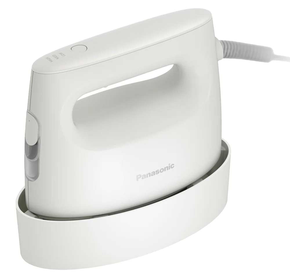 パナソニック Panasonic 衣類スチーマー ［ハンガーショット機能付き］ クレイ