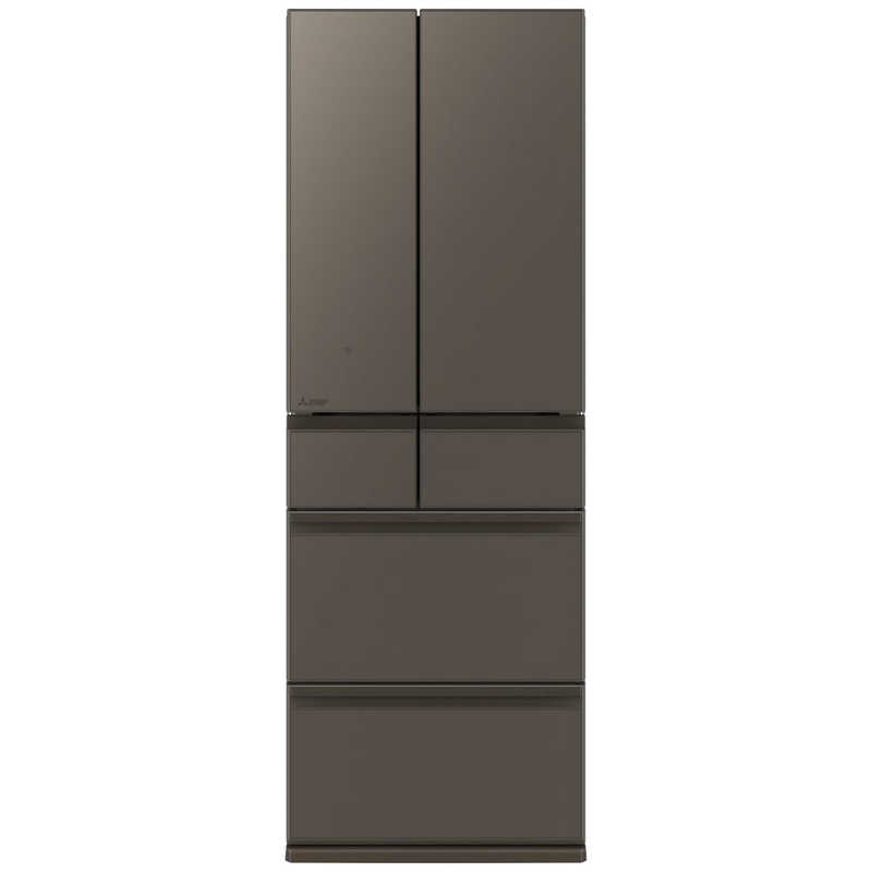 三菱 MITSUBISHI 冷蔵庫 540L 6ドア グランドアンバーグレー MR-MZ54N-H(大型)