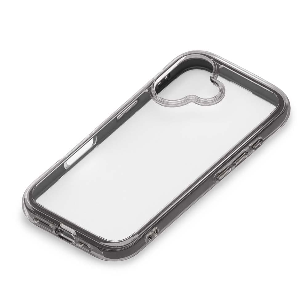 PGA iPhone 16用エアクッションケース グラファイト PG-24APTA01BK