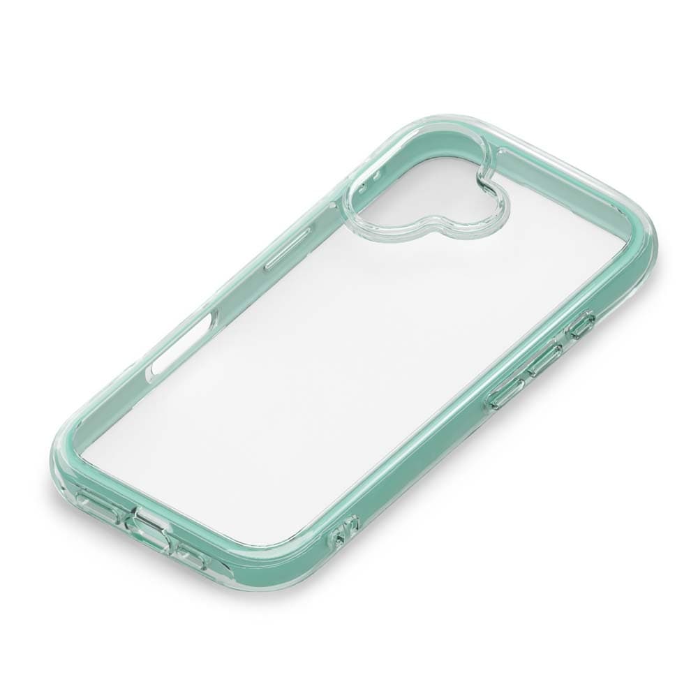 PGA iPhone 16(6.1インチ)エアクッションケース Premium Style ミント PG-24APTA04GR