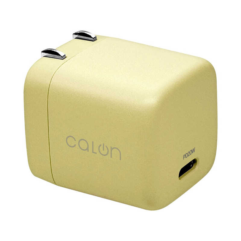 ラスタバナナ RastaBanana PD20W対応 TYPE-C1ポート AC充電器 ライトイエロー RACC20W05LYL