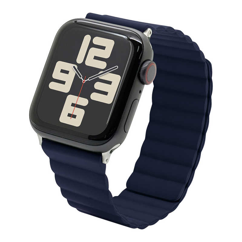 ラスタバナナ RastaBanana Apple Watch 44/45/46/49mm マグネットシリコンバンド ブルー RBLAWM4407BL