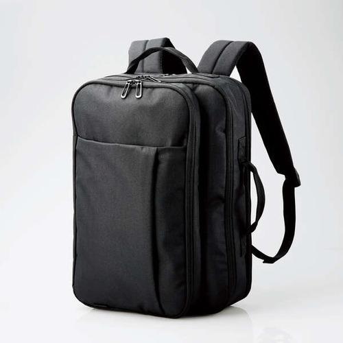 【決算20%オフクーポン対象商品】エレコム ELECOM 2WAYビジネスバックパック ブラック BM-BSBPBK