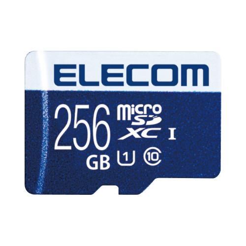 【決算20%オフクーポン対象商品】エレコム ELECOM microSDXCメモリカード(UHS-I対応・256GB) MF-MSU11R_XCシリーズ 256GB MF-MS256GU11R