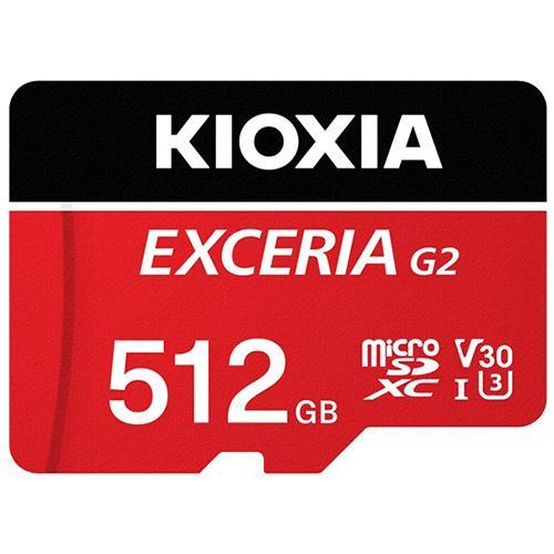 【決算20%オフクーポン対象商品】KIOXIA キオクシア microSDカード EXCERIA G2 512GB KMUB512GR