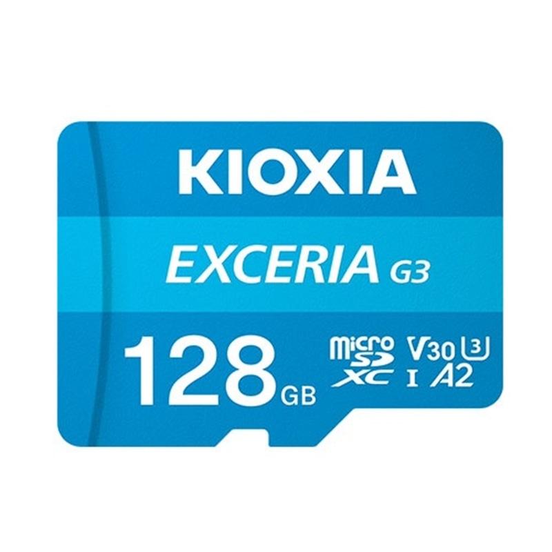 【決算20%オフクーポン対象商品】KIOXIA キオクシア EXCERIA G3 microSDXC UHS-I メモリカード 容量：128GB KMU-C128G