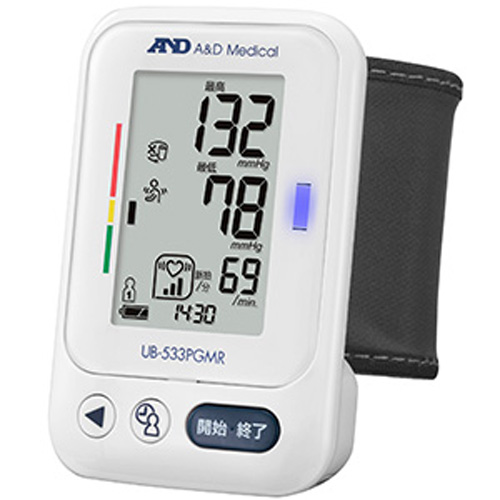 【決算20%オフクーポン対象商品】A&D 手首式血圧計 UB-533PGMR エーアンドデイ