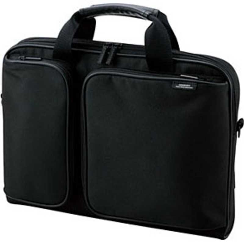 【決算20%オフクーポン対象商品】エレコム ELECOM ＯＡバック／ＺＥＲＯＳＨＯＣＫ／スリムコンパクト ZSB-BM006NBK