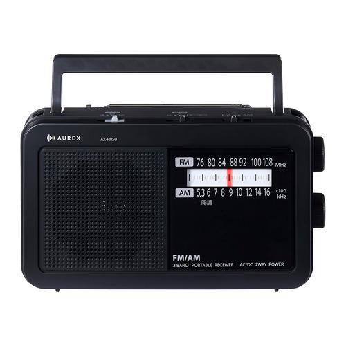 東芝 TOSHIBA ホームラジオ AUREX AX-HR50-K