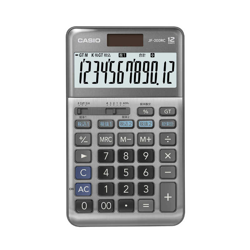 カシオ CASIO 軽減税率電卓 JF-200RC-N