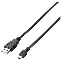 【決算20%オフクーポン対象商品】エレコム ELECOM USB2-0ケーブル(1-0m) ブラック U2C-JM10BK