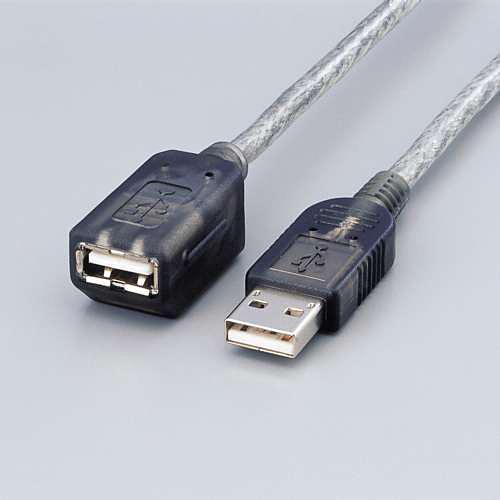 【決算20%オフクーポン対象商品】エレコム ELECOM マグネット内蔵USB延長ケーブル USB-EAM1GT