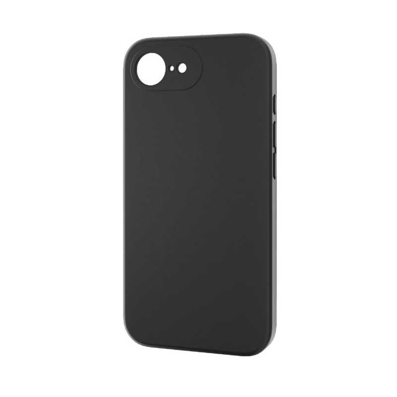 エレコム ELECOM iPhone 16e用ハイブリッドシリコンケース MAGKEEP ブラック PM-A25SHVSCMGBK