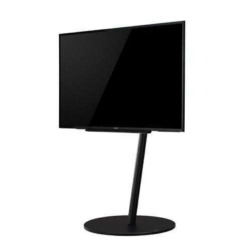 NAKAMURA ナカムラ EQUALS イコールズ テレビスタンド 45～80V型対応 フラットベース ラージタイプ サテンブラック WLTVL6119F