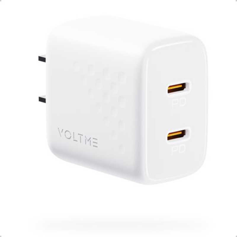 ボルトミー VOLTME 充電器 Revo 20 デュオ ライト 20W ホワイト V2087