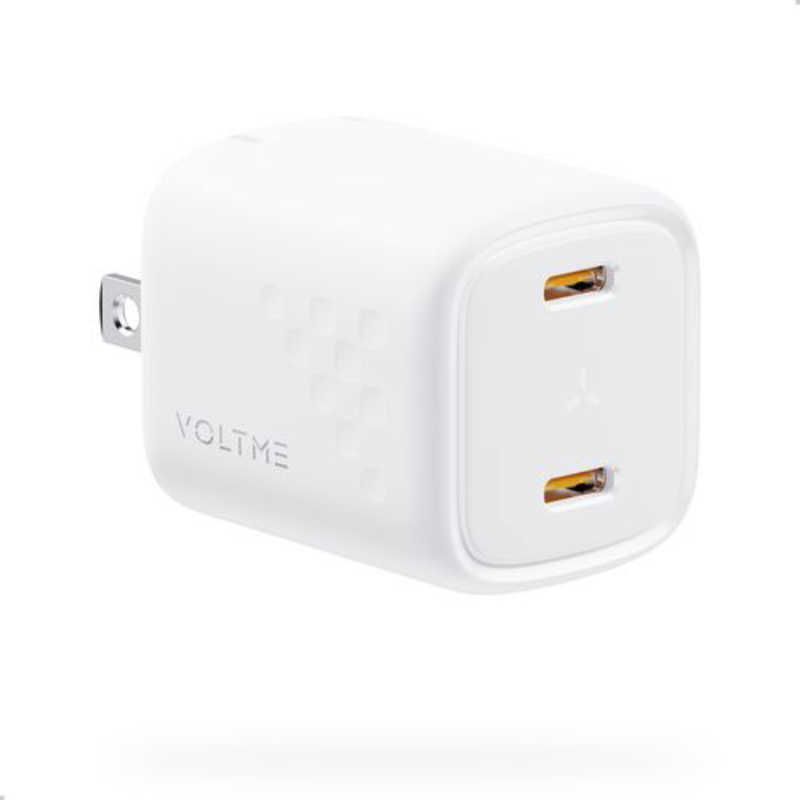 ボルトミー VOLTME 充電器 Revo 30 デュオ 30W ホワイト V2096
