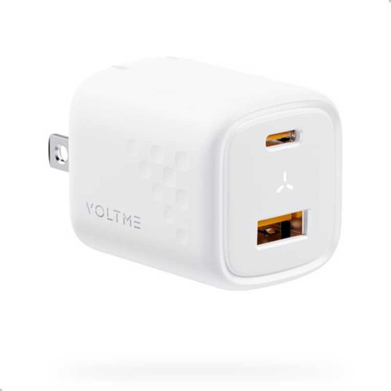 ボルトミー VOLTME 充電器 Revo 30 デュオ 30W ホワイト V2098