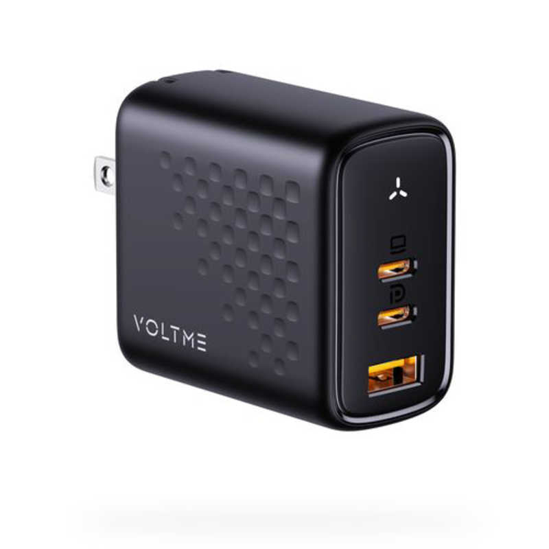 ボルトミー VOLTME 充電器 レボ 67 65W ブラック V2101V1