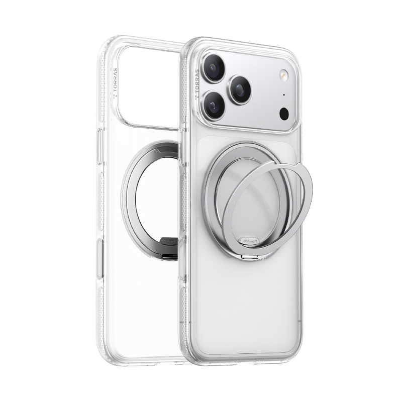 トラス Torras - Ostand O3 Fitness Case for iPhone 17 Pro クリア X00FX2935