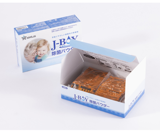【決算20%オフクーポン対象商品】シリウス 介護用洗身用具switleBODY j Boy 除菌パウダー 1セット（120包入）　SPW-H120