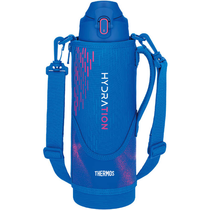 【決算20%オフクーポン対象商品】サーモス THERMOS 真空断熱スポーツボトル(1．5L) ブルーピンク FJS-1500FBLP