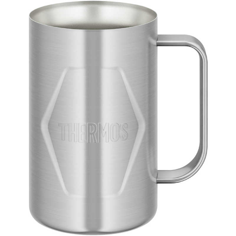 【決算20%オフクーポン対象商品】サーモス THERMOS 真空断熱ジョッキ(600ml) ステンレス２ JDK-601S2