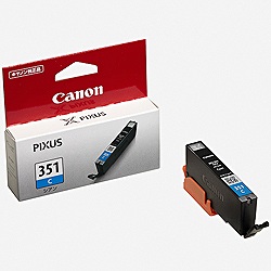 Canon 純正インクタンク シアン 標準 BCI-351C キヤノン(キャノン)
