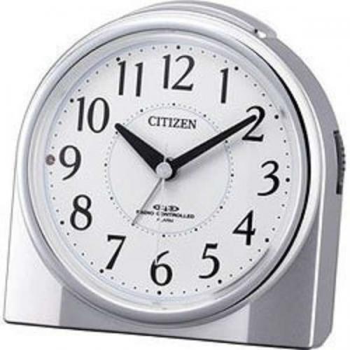 シチズン CITIZEN 目覚まし時計 ネムリーナリング シルバーメタリック 4RL432-019