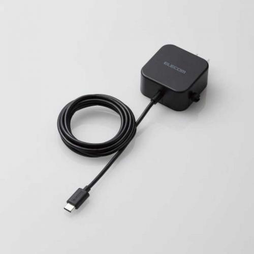 エレコム ELECOM AC充電器 2.4A Cケーブル一体型 1.5m MPA-ACC20BK