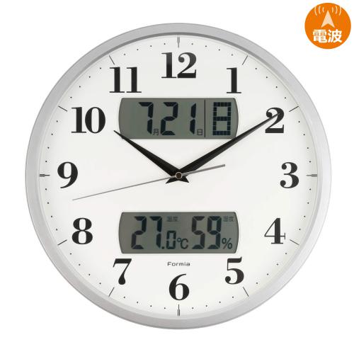 保土ヶ谷電子販売 電波掛時計 HWC-001RCSV