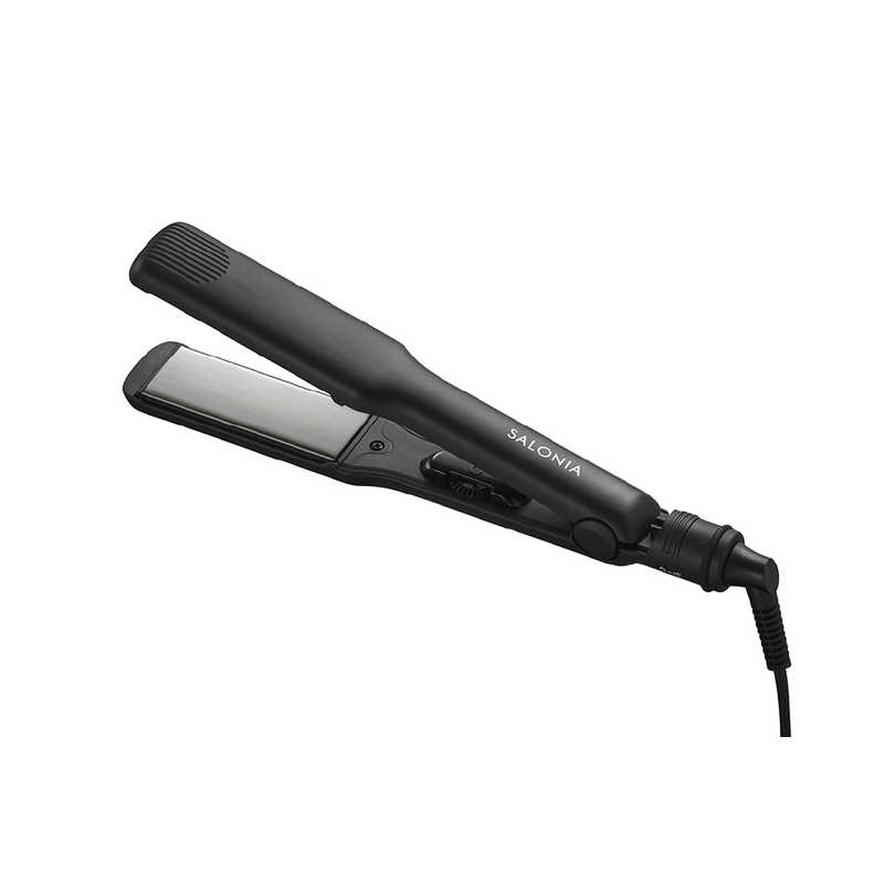 【決算20%オフクーポン対象商品】サロニア SALONIA ストレートヘアアイロン【35mm】（ブラック） HAIR STRAIGHTENER BLACK 35mm SL-004S 35mm