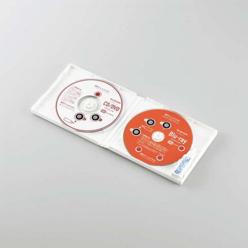 エレコム ELECOM マルチレンズクリーナー ブルーレイ BD CD DVD 再生出来ない機器用 乾式 読込回復 ほこり クリーニング エラー 予防 約40回使用可能 CK-BRP3