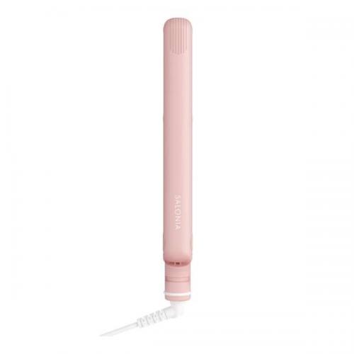 【決算10%オフクーポン対象商品】サロニア SALONIA ストレートヘアアイロン 24mm mellow(メロウ)シリーズ コーラルピンク SAL24004-PM