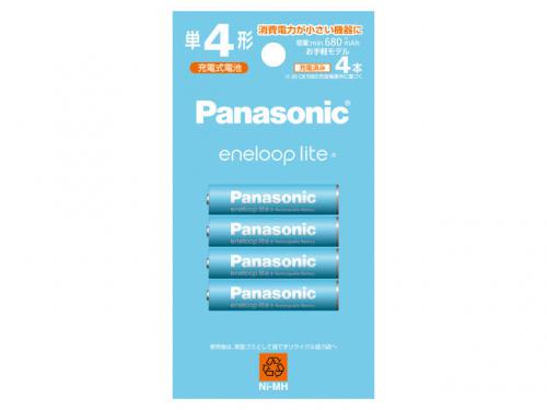 Panasonic パナソニック エネループライト　単4形 4本パック お手軽モデル BK-4LCD-4H