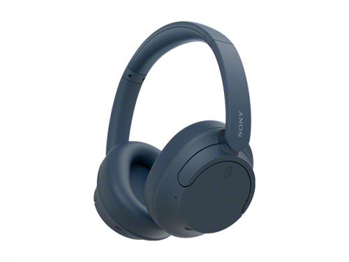 ソニー SONY ワイヤレスノイズキャンセリング ステレオヘッドセット ブルー WH-CH720N-L
